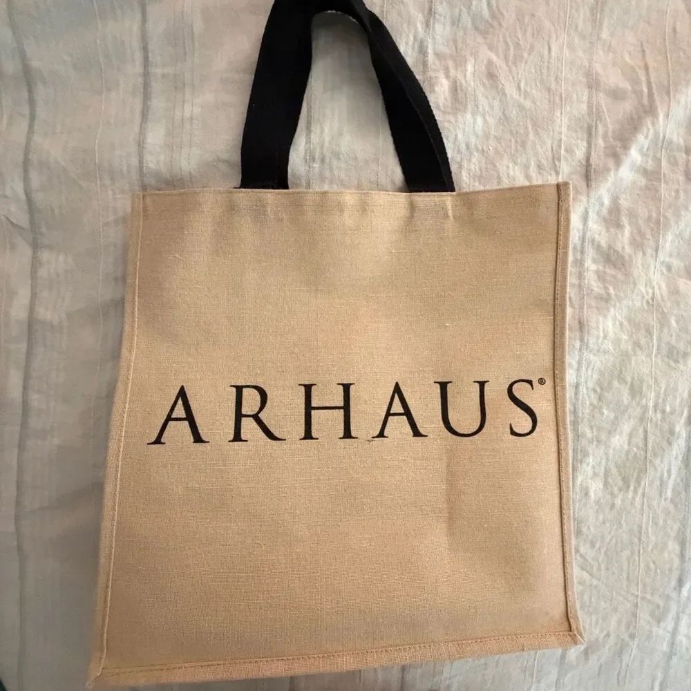 Arhaus Jute Tote Bag — image 3 of 4